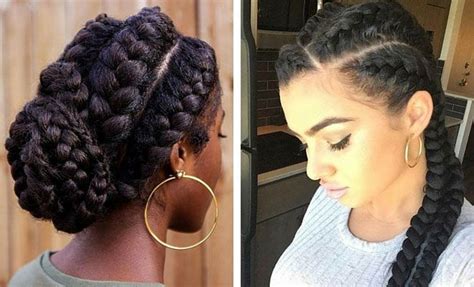 51 Goddess Braids Hairstyles For Black Women Stayglam Goddess