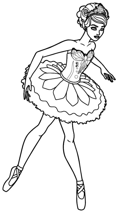 Bailarina Para Colorir E Imprimir Muito Fácil Colorir E Pintar