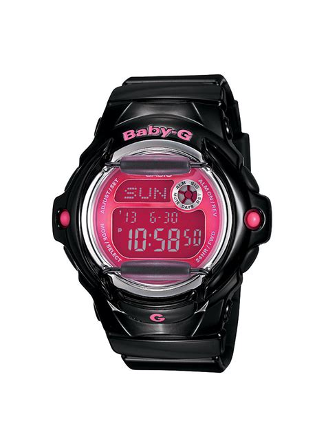 The watch is made of a material that is a blend of plastic and. New Bright Girls Watches â€" Vivid Baby-G from Casio ...