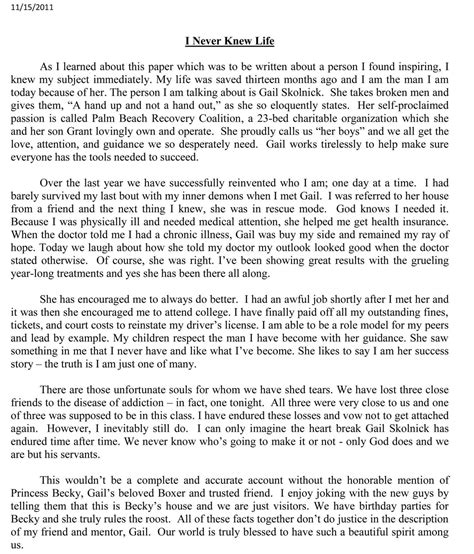 I think that's why i'm a strong person. 005 Essay On My Hero Mother Example Father Fathermy About ...
