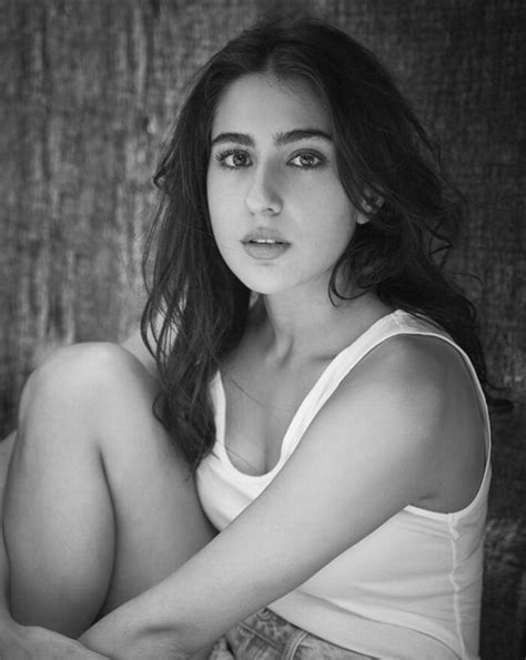 Sara Ali Khan Wows With Her Simplicity In Black And White Photoshoot Check Stunning Pics Here