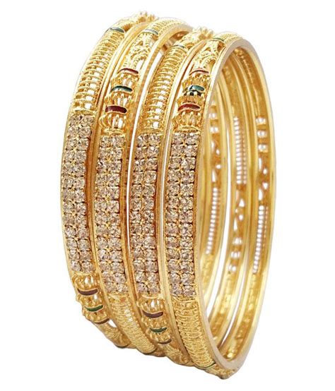 Choose gold bangles for women from peora, rubans, priyaasi & more at myntra. Bhagya Lakshmi Traditional Gold Plated Bangles For Women ...