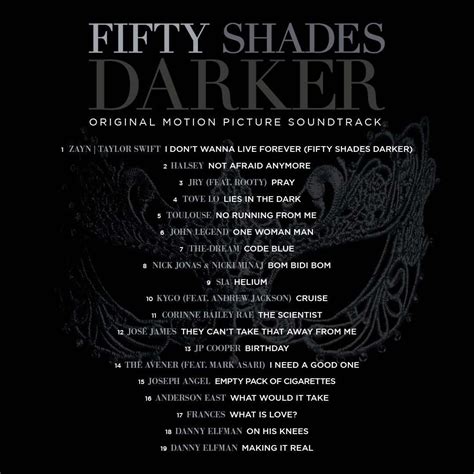 See The Star Studded Tracklist For Fifty Shades Darker Soundtrack