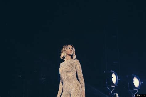 Beyonce Wears Sheer Dress Nude Bodysuit In Sizzling New Tumblr Photos Huffpost Entertainment