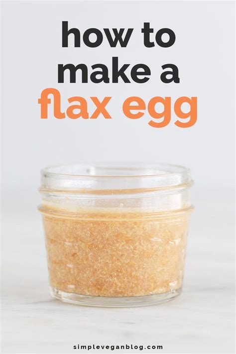 Its only drawback is that it contains a bit more calories than flaxseed. Flax Egg | Recipe | Flax seed recipes, Substitute for egg ...