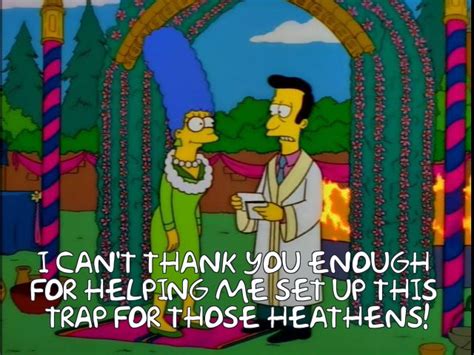 Reverend Lovejoy Just Really Hates Apu The Simpsons Know Your Meme