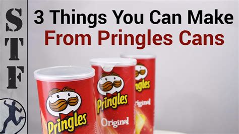 3 Things You Can Make From Pringles Cans Youtube