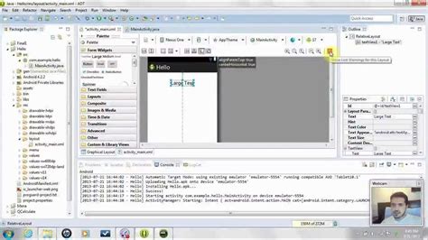 For this tutorial, we've downloaded a. Create an android app using eclipse in 20 minutes | Master ...