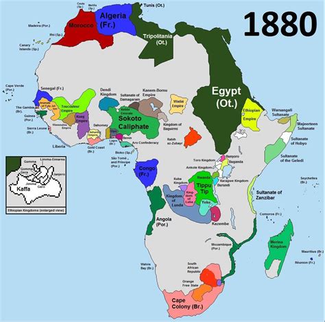Africa 1880 Before The Scramble For Africa
