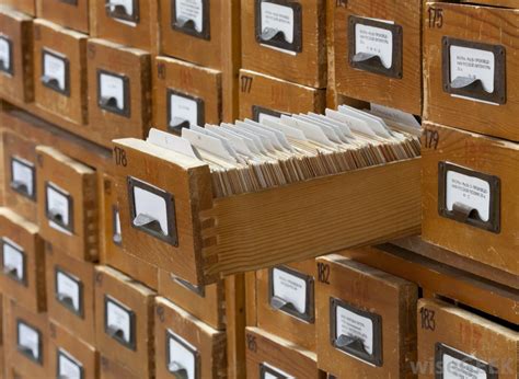 Library Card Catalogs Learning That Transfers