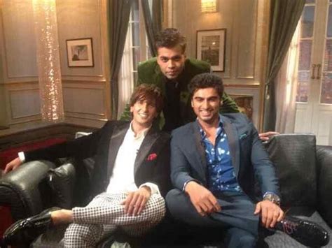 Bollywoodbai arjun kapoor f!ghts with wife malaika arora for wearing 0pen saree at armaan arjun kapoor's grandmother wanted this actress to be his wife arjun kapoor is happily in a. 'Koffee with Karan': Ranveer Calls Karan Johar 'Sexy Woman ...