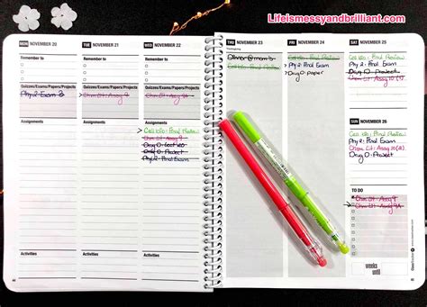 10 Best College Planner For Students College Planner Planners For