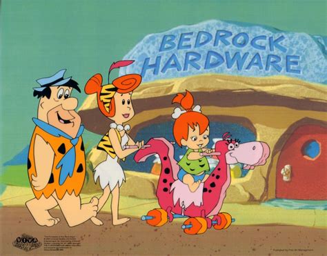 The Flintstones Animation Sericel Cel The Flintstones Photo 24423359