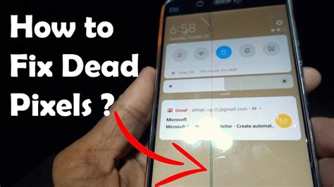 How To Fix Touch Screen Dead Pixels Stuck Pixels For Free Youtube