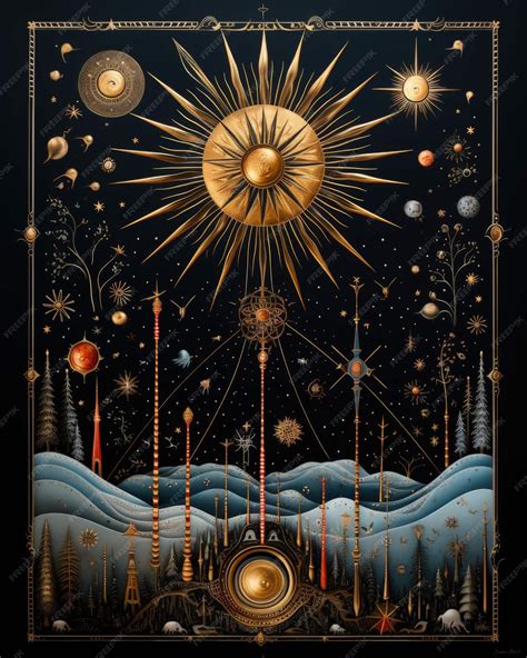 Premium AI Image | unraveling mysteries an occult manuscript's enigma