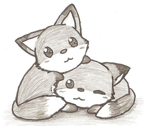 Cute Animals To Draw Fox