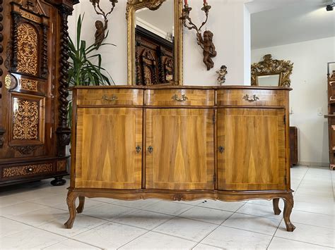 Hübsche Stilvolle Geschweifte Barockstil Anrichte Sideboard A2316