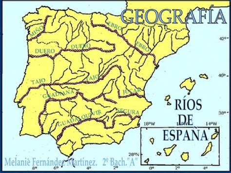 GeografÍa Melanie Fernández Martínez 2º Bacha RÍos De EspaÑa Waka