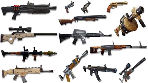 Fortnite Weapons List Worst To Best Based Off A Noob Youtube