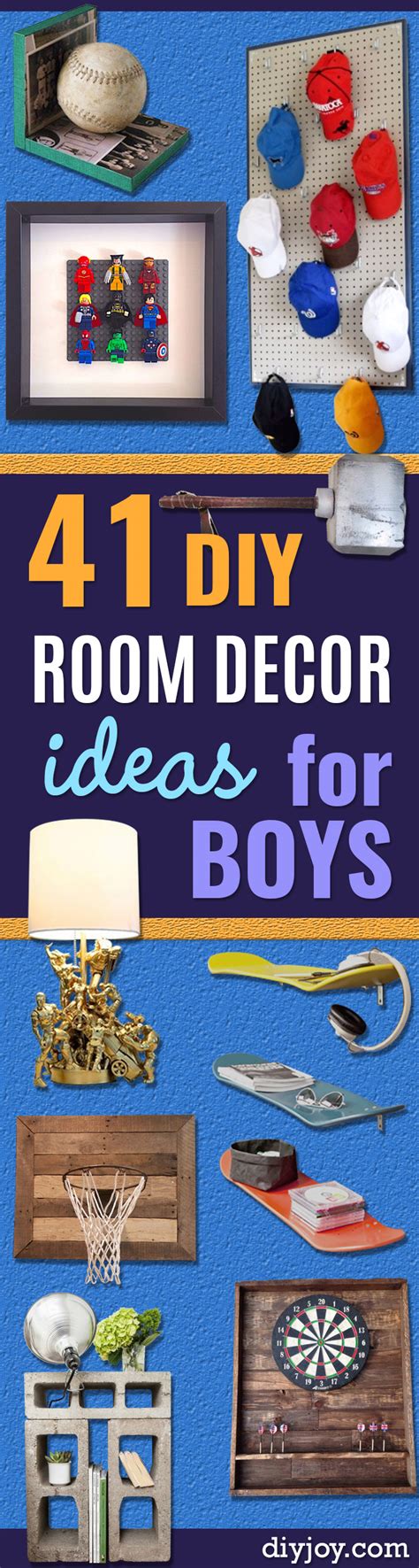 41 Super Creative Diy Room Decor Ideas For Boys