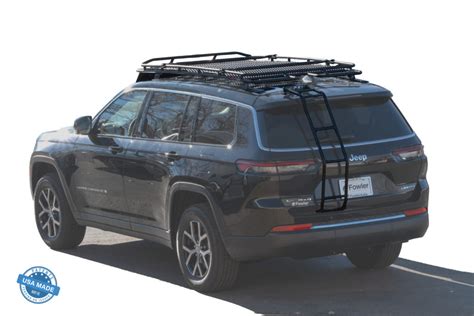 Jeep Grand Cherokee L Row Low Profile Roof Rack Multi Light With