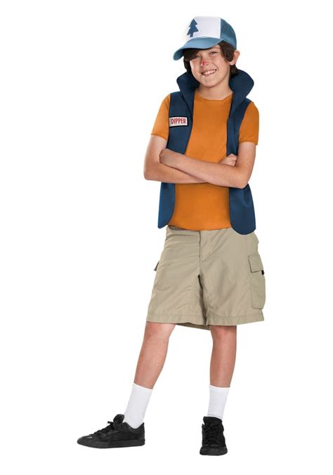 Gravity Falls Tween Dipper Classic Costume Tween Costumes Dipper