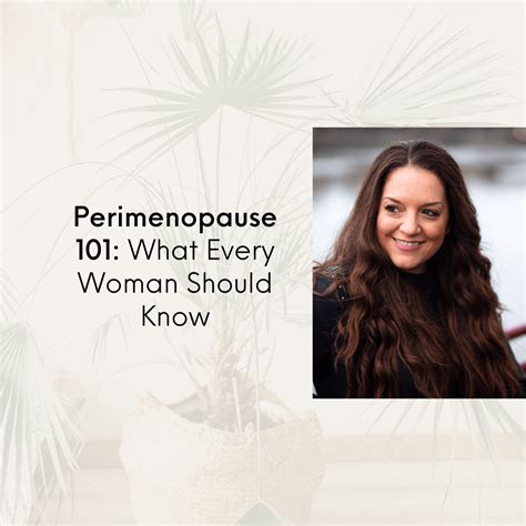Perimenopause 101 What Every Woman Should Know Francesca Liparoti