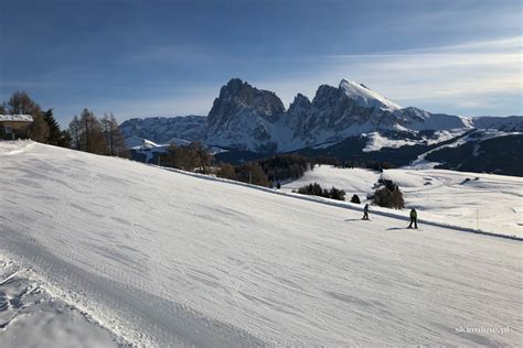 Seiser Alm Alpe Di Siusi Grudzień 2019