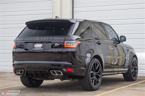 Most versions can tow up to 7,716 pounds. Used 2018 Land Rover Range Rover Sport SVR For Sale ...