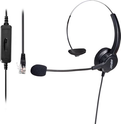 Buy Agptek Hands Free Call Center Noise Cancelling Corded Monaural