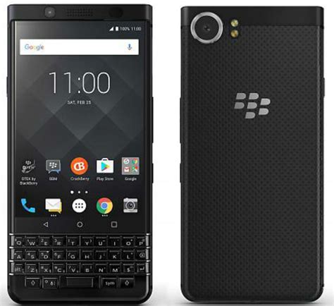 Blackberry Keyone Bbb100 2 3gb 32gb Black 45 Fingerprint Octa Core