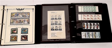 Us Stamp Collection In 2 Nice Binders 1960 1990s 152160
