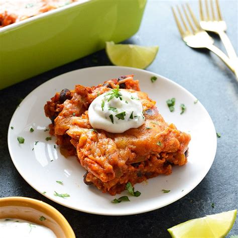 Delicious, hot and bubbly keto chicken enchilada casserole has all the flavor of traditional since those enchiladas are no longer part of our life, i do find that this recipe is a good substitute. Best Chicken Enchilada Casserole | Recipe (With images ...