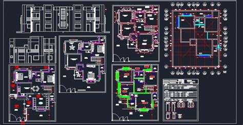 1000 House Autocad Plan Free Download Pdf Sketchup Plans Floor House