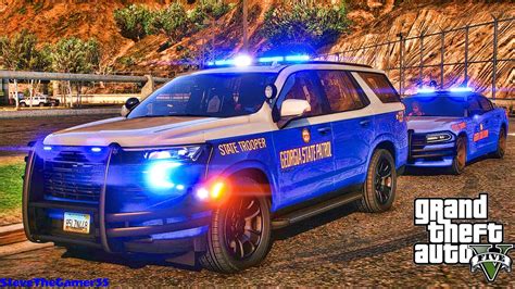 Playing Gta 5 As A Police Officer Highway Patrol Gsp Gta 5 Lspdfr