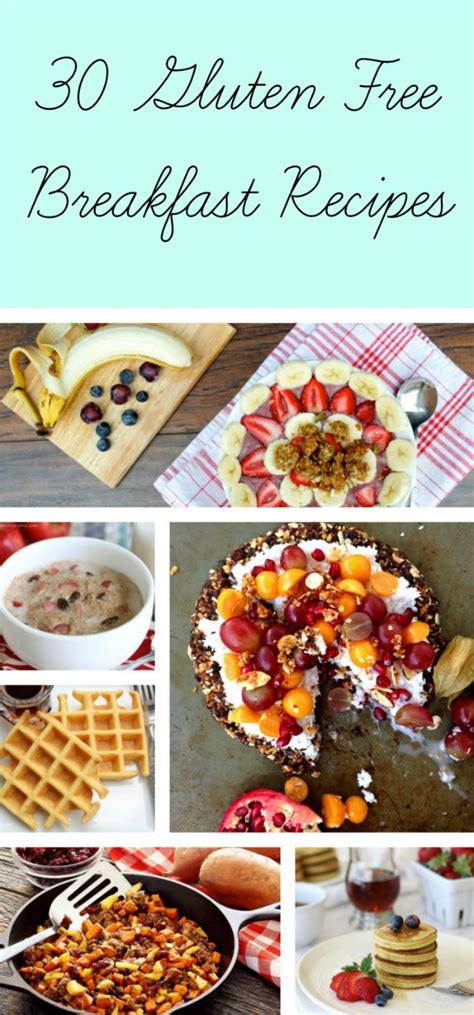 Think of the recipe as a delicious. 30 Gluten Free Breakfast Recipes (12 are egg-free!) - Life ...