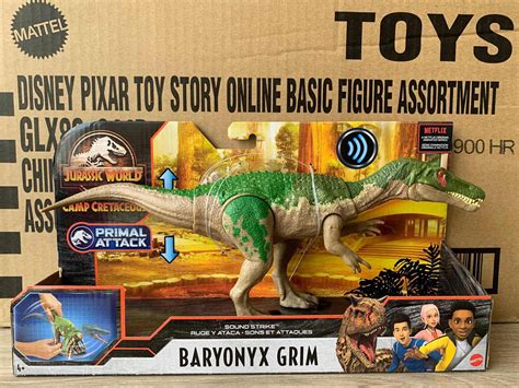 Jurassic World Camp Cretaceous Baryonyx Grim Mattel Mercado Livre