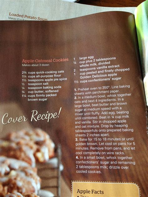 It gives you the best shaped cookies. Paula Deen Apple-Oatmeal Cookies | Paula deen recipes ...