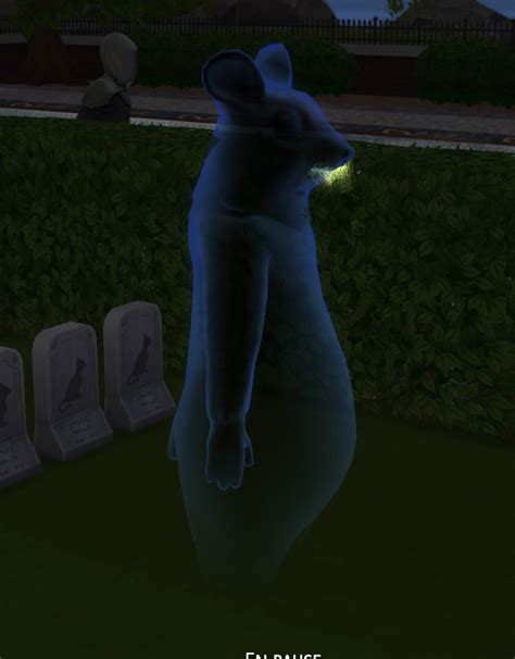 Sims That Die From A Rodent Sickness Have A Disguised Ghost With Foam
