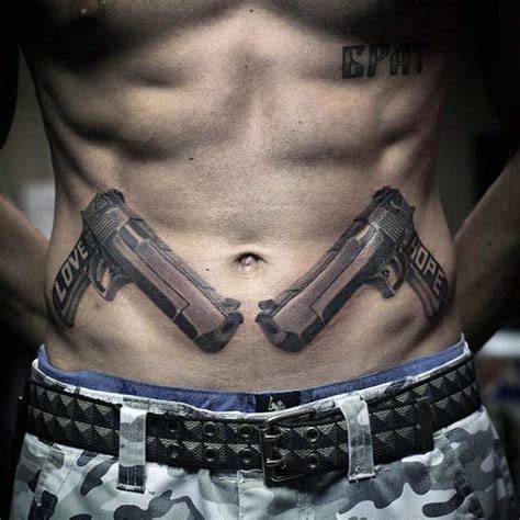 Top Best Stomach Tattoos For Men Masculine Ideas