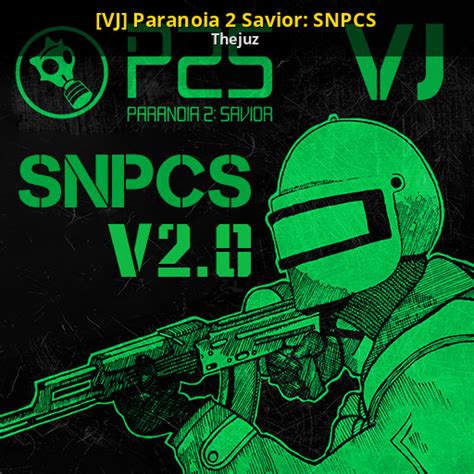 Vj Paranoia 2 Savior Snpcs Garrys Mod Mods