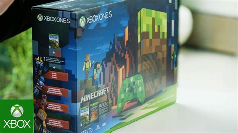 Unboxing The Xbox One S Minecraft Limited Edition Bundle Video