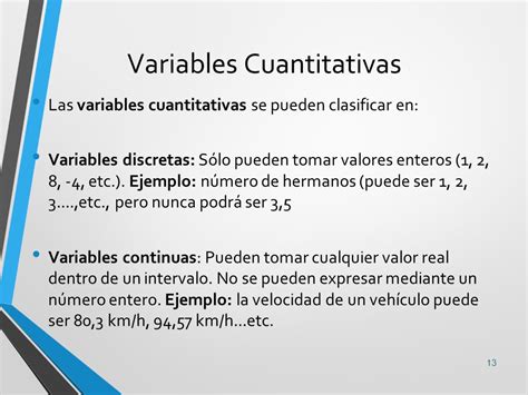 Ejemplos De Variables Cuantitativas Continuas Nuevo Ejemplo