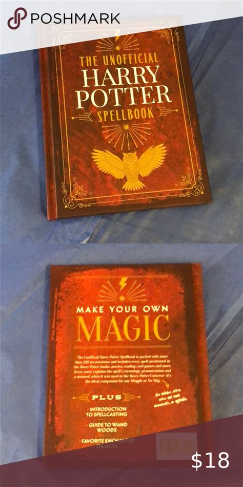 The Unofficial Harry Potter Spell Book Harry Potter Spell Book Spell