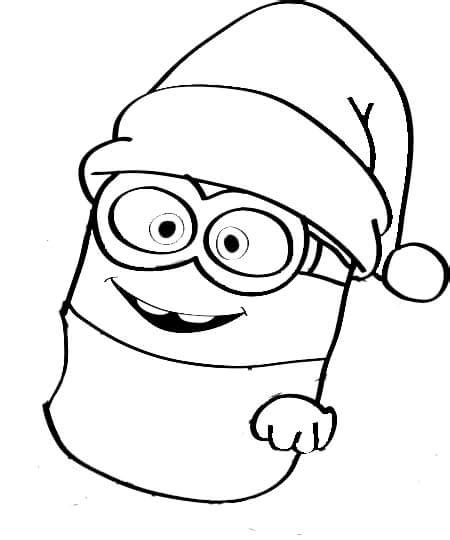 How To Draw A Minion Drawing On Christmas So Beautiful