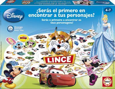 Para niños y niñas mayores de 24 meses. Juego Lince Disney. Educa. | Juegos de tablero, Juegos, Disney