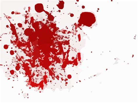 Blood Scarlet Red Splash Clip Art At Vector Clip Art Online