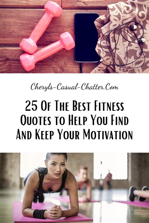 25 Of The Best Fitness Quotes To Help You Find And Keep Your Motivation