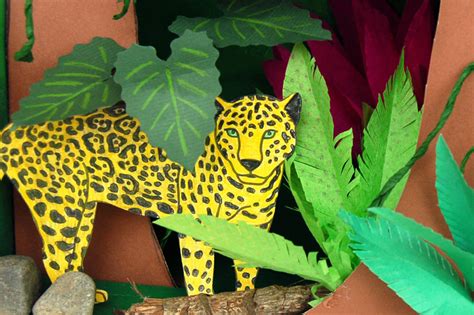 Amazon Jungle Or Rainforest Animals Free Printable Templates