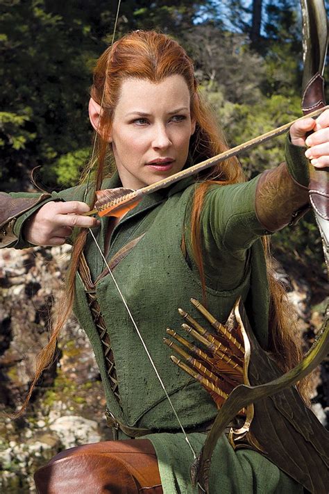 The Hobbit Tauriel Nominations Evangeline Lilly In The Hobbit The Desolation Of Smaug